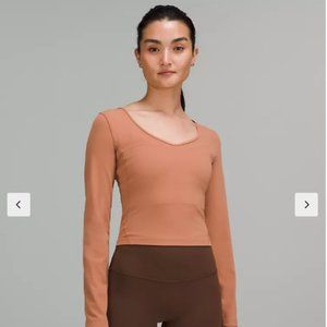 Lululemon Align Long Sleeve Top - Pink Savannah